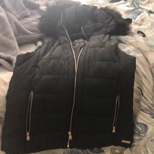 Black Calvin Klein winter vest